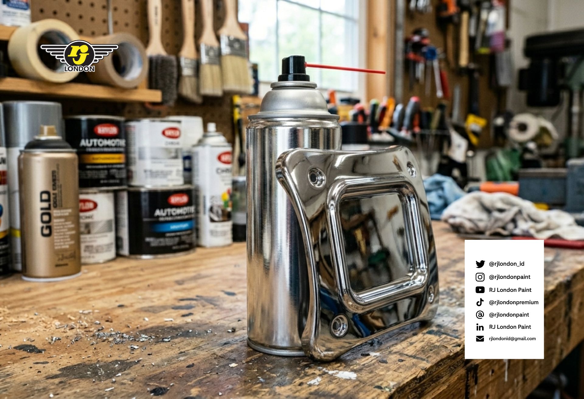 Chrome Paint Spray: Easy Way to Get a Shiny and Premium Finish